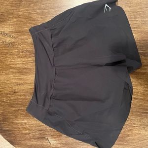 Gymshark black shorts, size medium worn once